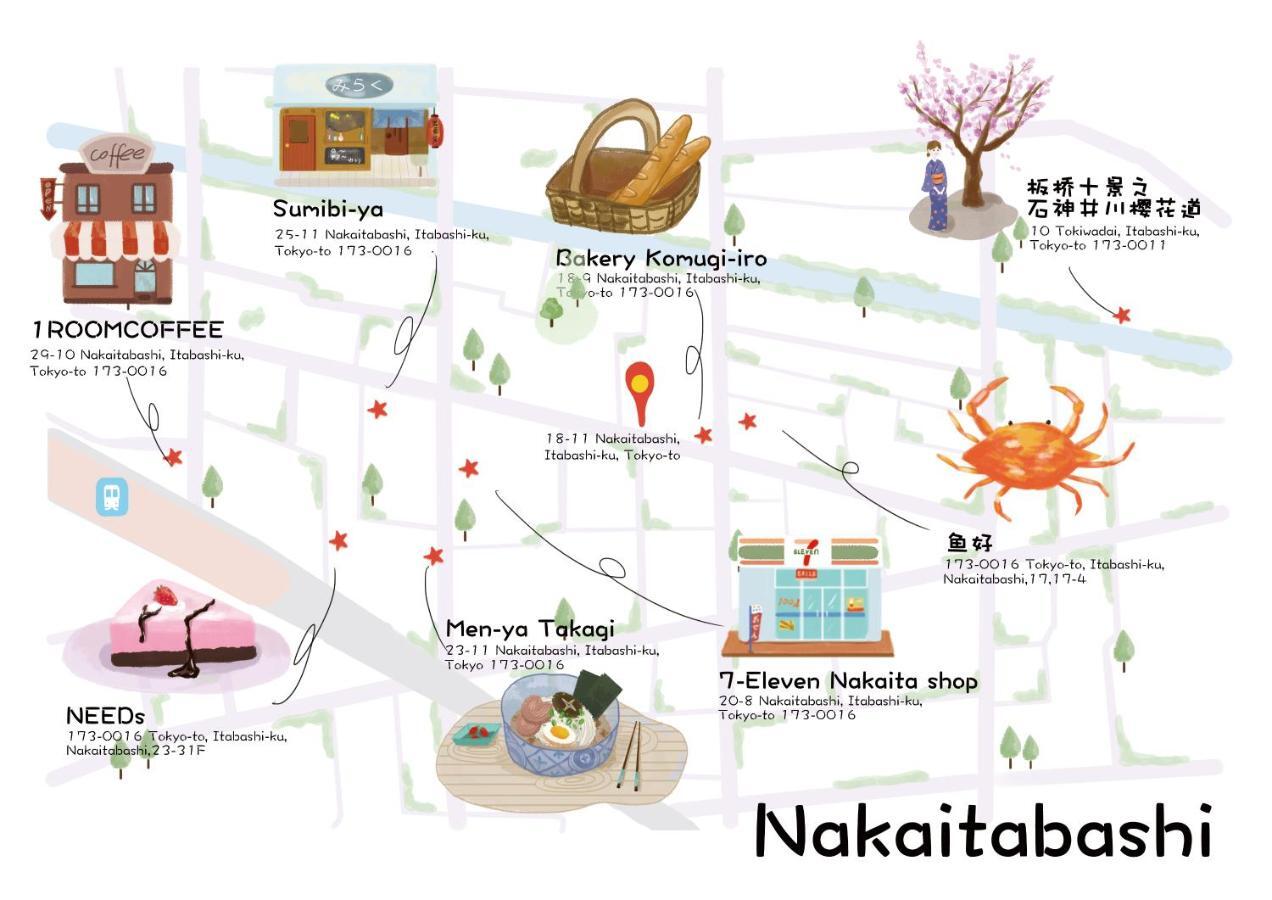 Nestay House Itabashi 02 อพาร์ทเม้น โตเกียว